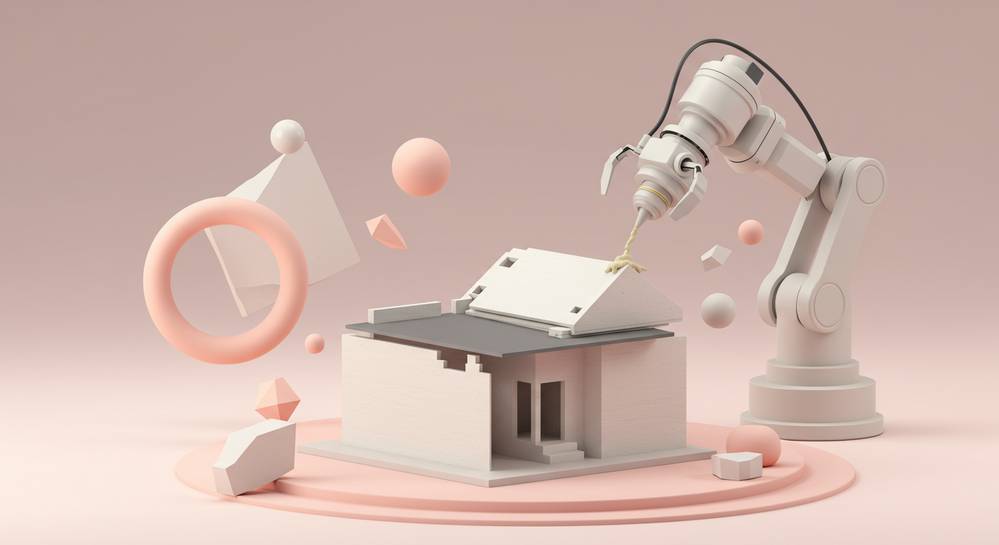 The process and materials behind 3d printed homes